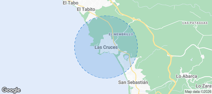 Las Cruces Airbnb map